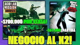 APROVECHA ESTO Y GANA MILLONES EN GTA 5 ONLINE CON ESTE NEGOCIO AL X2 BONIFICACIONES DE GTA ONLINE [upl. by Nogas930]