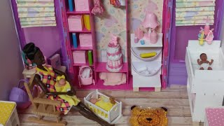 Unboxing My Mini Baby doll house dollhouse Barbie Chelsea doll stuff doll furniture mini miniature [upl. by Annonyw98]