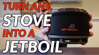 TURN ANY STOVE INTO A JETBOIL  Jetboil 15L Ceramic Pot Review [upl. by Germin]