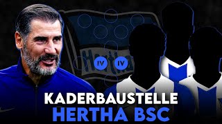 Kempf weg Gechter amp Brooks verletzt Vertragslose Innenverteidiger für Hertha BSC  Kaderbaustelle [upl. by Adirehs]