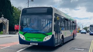 27869 Stagecoach South ADL E300 On Route 21 To Havant [upl. by Naibaf522]