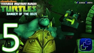 Teenage Mutant Ninja Turtles Danger Of The Ooze Walkthrough  Part 5 [upl. by Ardnama530]