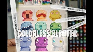 How to use the Colorless Blender Marker [upl. by Eceinart112]