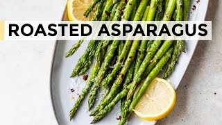 HOW TO COOK ASPARAGUS  15minute oven roasted asparagus recipe [upl. by Azrim260]