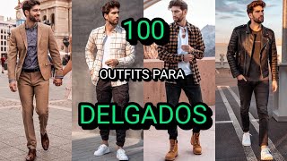 Outfits con CHAQUETA para Hombres Delgados Cómo Vestir con Estilo y Confianza [upl. by Lraep553]