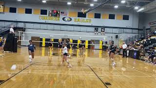 Spartanburg High School vs Chesnee Set 1 Won 8242023 [upl. by Eelac835]