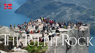 THE PULPIT ROCK  PREIKESTOLEN  NORWAY [upl. by Wonacott344]