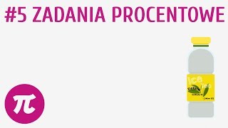 Zadania procentowe 5  Układy równań  zadania [upl. by Atazroglam53]