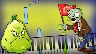 Plants vs Zombies OST PvZ  Rigor Mormist Fog Stage Piano Tutorial Sheet Music  midi cover [upl. by Woodrow]