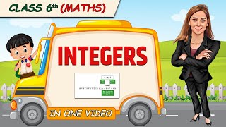 Integers  Full Chapter in 1 Video  Class 6th Maths  Champs Batch [upl. by Snah]