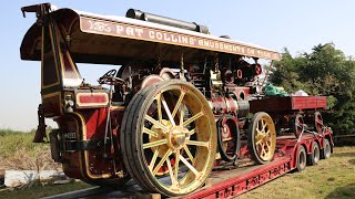 Steam Traction Engines at Haddenham Rally 2023 [upl. by Mooney433]