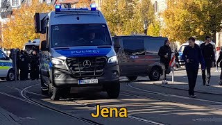 Einsatzfahrten zum Pokalkracher Jena vs Erfurt [upl. by Ramel]