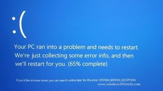 How to Fix System Service Exception Blue screen Error  Windows 10  windows 11  2024 [upl. by Adnerak]