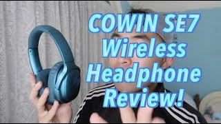 Update  COWIN SE7 ANC Wireless Headphone Worth it [upl. by Munmro]