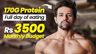 170g Protein Diet in Rs 3500 a MONTH  FREE DIET PLAN 🔥 [upl. by Lytsyrk]