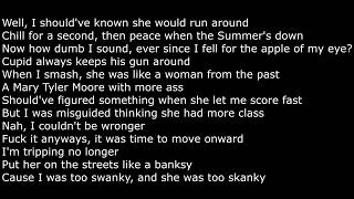 Runaround Sue  GEazy Lyrics On Screen [upl. by Ehav776]