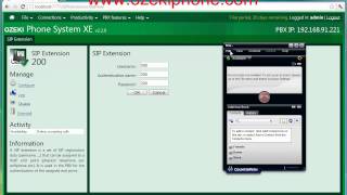 Bria Softphone Setup with Ozeki Phone System XE PBX a Great Explanation of the Easy Setup Process [upl. by Hoffman]