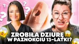 STYLISTKA ZROBIÅA DZIURÄ˜ W PAZNOKCIU 13LATKI  CO CHCIAÅAM VS CO DOSTAÅAM [upl. by Naneik557]