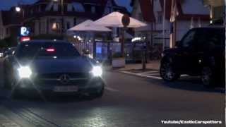 One day in KnokkeHeist Part 2 Murcielago DBS SLS AMG  1080p HD [upl. by Kaasi]