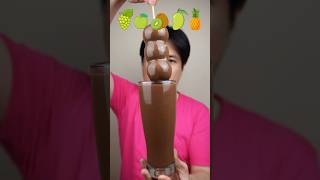 EATING CHOCOLATE COATED FRUIT ACCORDING EMOJI asmr mukbang [upl. by Mal142]