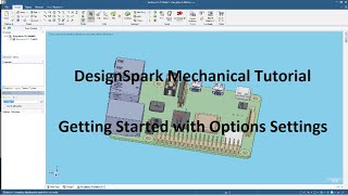 DesignSpark Mechanical Tutorial  Option Settings [upl. by Rozek]