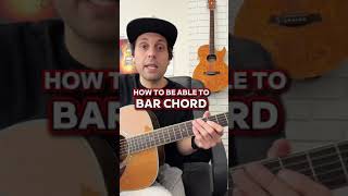 How to be able to bar chord  guitar lesson [upl. by Einor80]