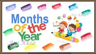 Months of the Year  Months Name  Twelve Months  January February  How many months in a Year [upl. by Toddy651]