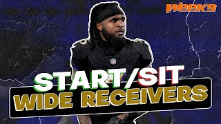 Week 9 Wide Receivers to START and SIT every matchup [upl. by Yehus135]