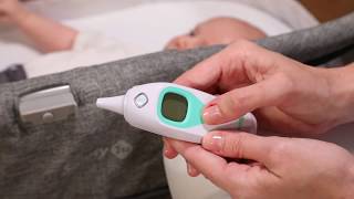 How to Use Easy Read Ear Thermometer  Fast amp Accurate in just One Second  Safety 1st [upl. by Ahso]