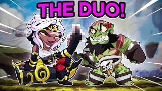 The SMARTEST Duo in Brawlhalla [upl. by Aschim]