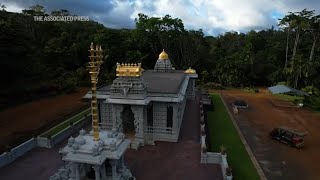 Hawaii Hindu Monastery draws Monks and Pilgrims [upl. by Nyraa808]