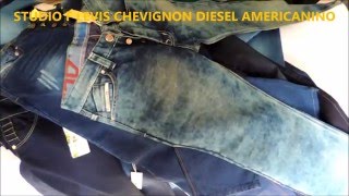 JEANS LEVIS DIESEL STUDIO F CHEVIGNON AMERICANINO [upl. by Hubie]