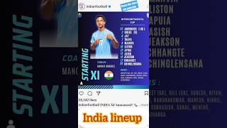 Intercontinental Cup।India vs Mauritius।Manolo Marquez।Indian football।footballshorts football [upl. by Akemrehs]