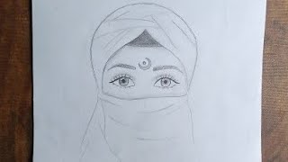 Easy Jhansi ki Rani Laxmi bai Drawing from Letter  Freedom Fighter Drawing  Easy Drawing  2023 [upl. by Enihpled381]