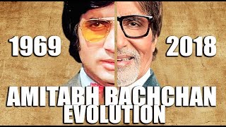 AMITABH BACHCHAN Evolution 19692018 [upl. by Swihart]