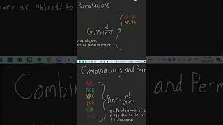 Quick Lesson  Permutations and Combinations [upl. by Pass]