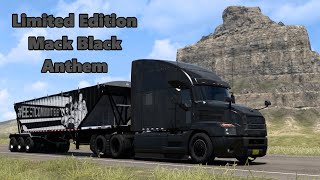 Limited Edition Mack Black Anthem® in American Truck Simulator gameplay [upl. by Eerb]