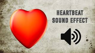 Heartbeat Sound Effect  High Quality [upl. by Adara745]