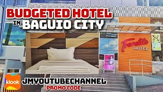 2024 Budgeted Hotel in Baguio City  Travelite Hotel Legarda [upl. by Odnolor]