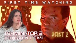 Great Sequel TERMINATOR 2 Judgment Day  Girlfriend First Time Watching  Reaction 22 [upl. by Alaunnoif270]