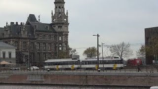 Tram Antwerpen  De Lijn BN PCC amp Siemens HermeLijn trams  30 oktober 2019 [upl. by Laurice295]