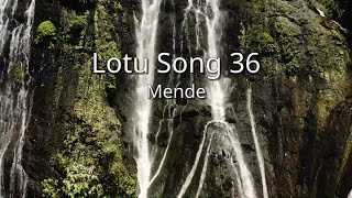 Mende  Lotu Song 36 sim [upl. by De]