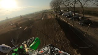 GoPro Kawasaki Kx250f 2020 Training Rivarolo [upl. by Ynoep43]