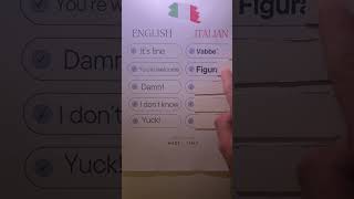 Learn Italian with me🇮🇹📚 learnitalian [upl. by Neerbas]