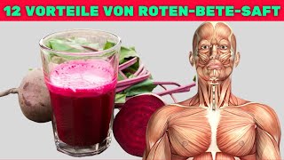 12 BESTE Vorteile von RoteBeteSaft für den menschlichen Körper  RoteBetegesundheit [upl. by Mazel]