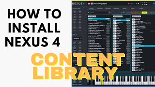 HOW TO INSTALL NEXUS 4 CONTENT LIBRARY [upl. by Eiro657]