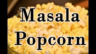 Masala Popcorn Recipe  Indian Style Spicy Popcorn [upl. by Tarazi]