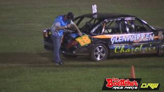 Street Stocks  CMain  Australian Title  Kingaroy Speedway  010117 [upl. by Pedaiah734]