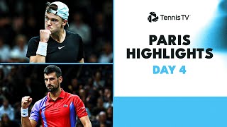 Djokovic vs Griekspoor EPIC Tsitsipas Faces Zverev Rune Features  Paris 2023 Day 4 Highlights [upl. by Amanda]