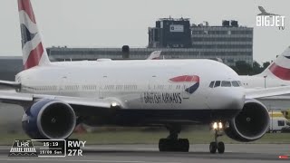 LIVE London Heathrow Airport [upl. by Anaeel976]